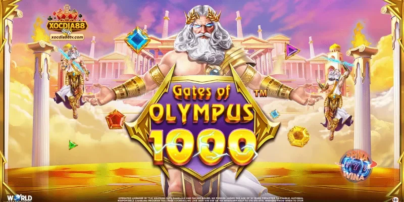 Gates of Olympus – Slot game thần thoại hấp dẫn tại XocDia88